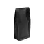 250 gr Zipper + Valve Coffee Bag -Black Box Bottom