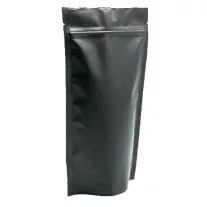 500 gr Zipper Coffee Bag-Matt Black