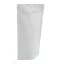 500 gr Zipper + Valve Coffee Bag -White Stand Up Pouches