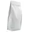 500 gr Zipper+ Valve Box Bottom Coffee Bag White
